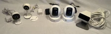 Lot of 5 Surveillance Security Cameras Adjustable Various Untested