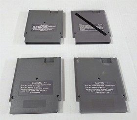 T-126 VINTAGE NINTENDO NES LOT THE GOONIES II, TIGER HELI, YOSHI NES FOOTBALL