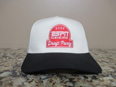 ESPN Cleveland 2026 NFL Draft Party Snapback Hat - Browns - NWOT