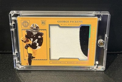 2022 Panini George Pickens RC Substantial Swatches Jersey Match /25 : 14/25