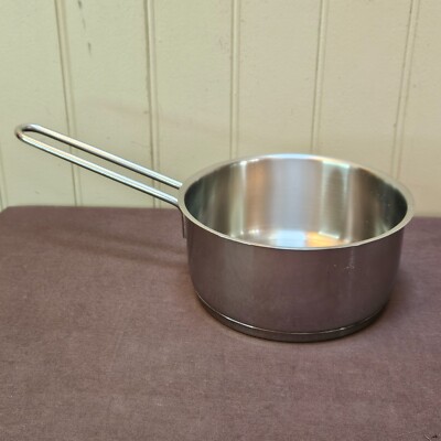 SILIT Silitherm Stainless Steel 6-7/8'' Sauce Pan GERMANY NO LID Flat Induction