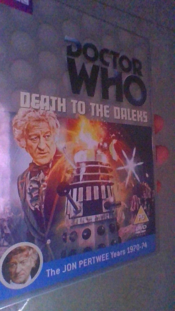 Doctor Who:  Death to the Daleks  DVD  BBC TV SILVER CASE - Jon Pertwee - Dr Who