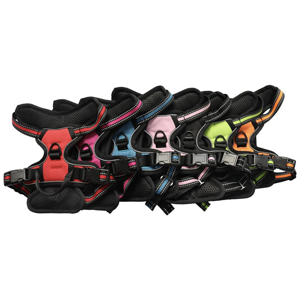 Dog Harness Front Clip Pet Vest w/Handle Easy Control Outdoor Walking Traning US