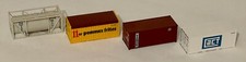 NEUWERTIG: 4 Stück • 20-Fuß-Container • H0 (Roco - Herpa)