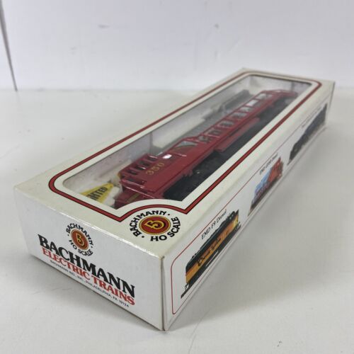 Locomotiva diesel vintage illuminata Bachmann Santa Fe #350 scala Ho ottima (b) - Foto 2 di 13