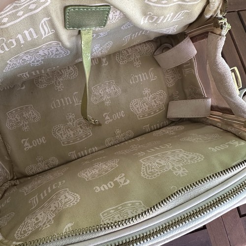 Juicy Couture Vintage Y2K Hund Haustier Tragetasche Umhängetasche Tasche Anhänger Rosa Wildleder XS/Small - Bild 10 von 17