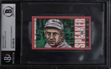 Rare Tris Speaker Original Art Sketch Card Boston Red Sox 1/1 BAS