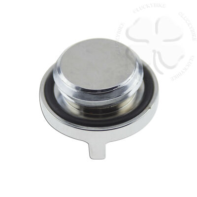 専用② CNC Dexter Engine Oil Cap Chrome For Yamaha YZF R6 R1 Seal CNC