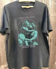 Mazzy Star Fade Into You tour short sleeve Charcoal shirt KV33655