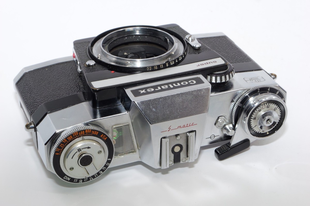 ZEISS IKON CONTAREX 4/35 4/135 2/50レンズ3本 Two Zeiss Ikon Contarex Super Film cameras. CONSECUTIVE serial