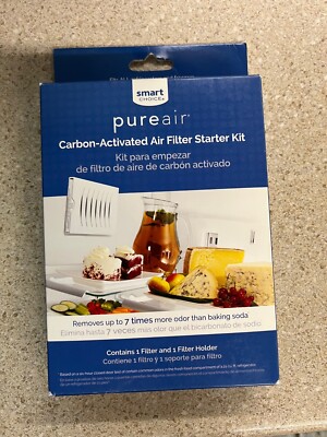 Smart Choice PureAir Universal Carbon Activated Air Filter Starter Kit New