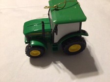 Kurt Adler John Deere Christmas Ornament Cab Tractor New