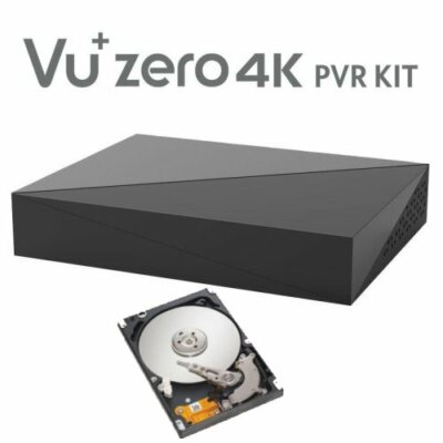 VU+ Zero 4K PVR Kit incl. 1TB HDD