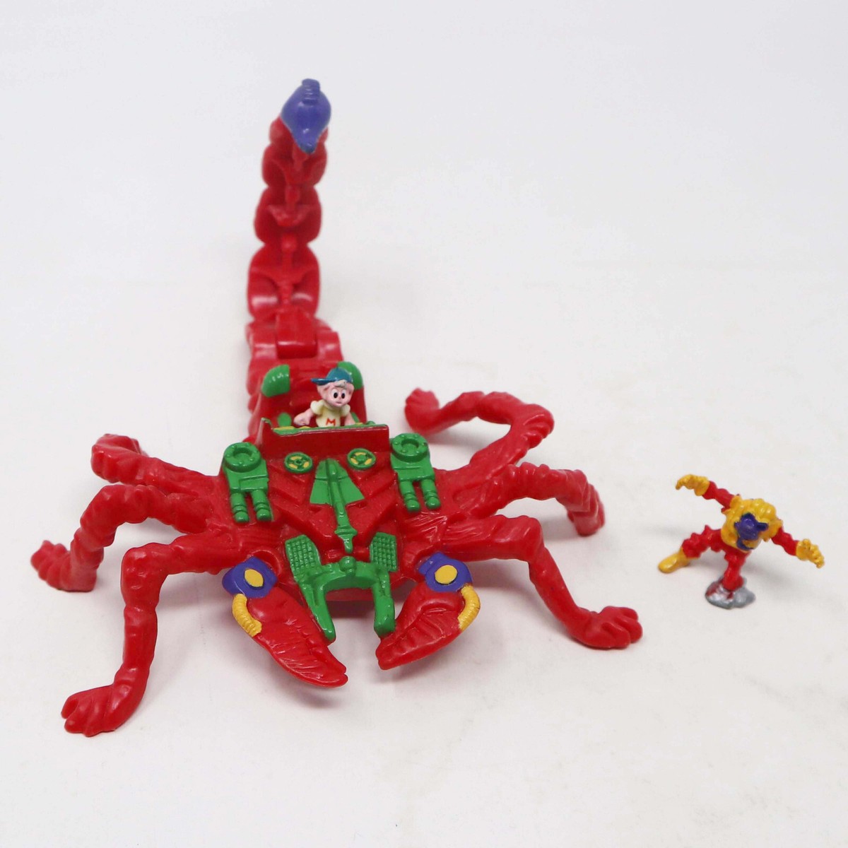 VINTAGE 1993 BLUEBIRD MIGHTY MAX STINGS SCORPION DOOM ZONE MINI