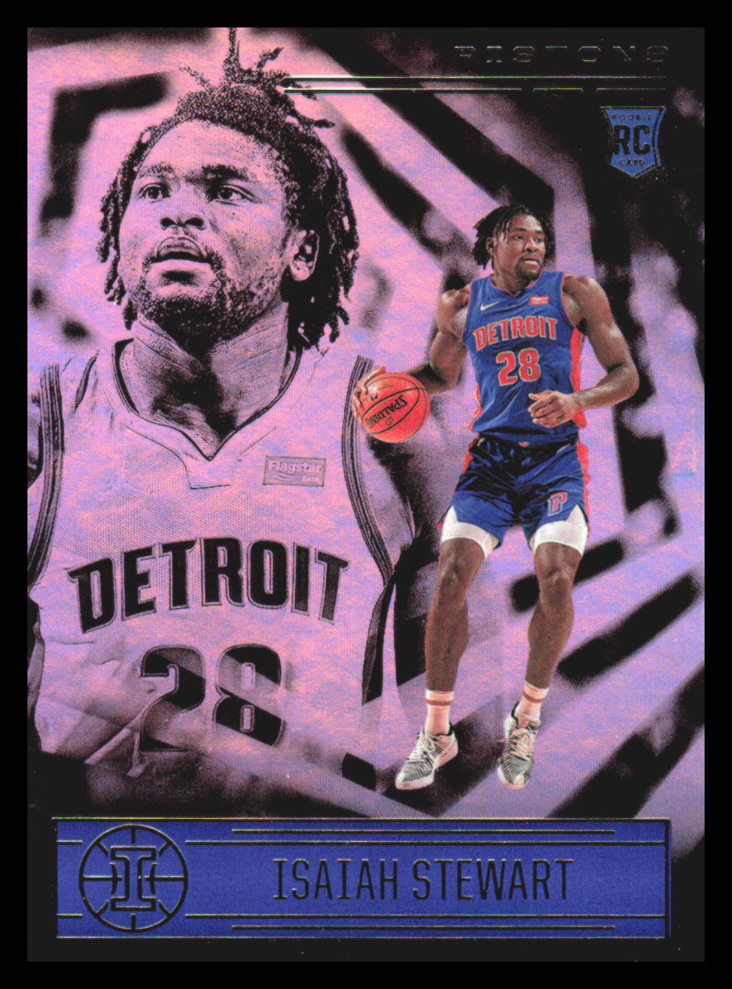 2020 Panini Illusions Isaiah Stewart #172   RC Detroit Pistons 2E