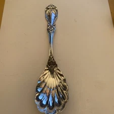 Vintage Sterling Silver Reed & Barton Burgundy Pattern Sugar Shell Spoon