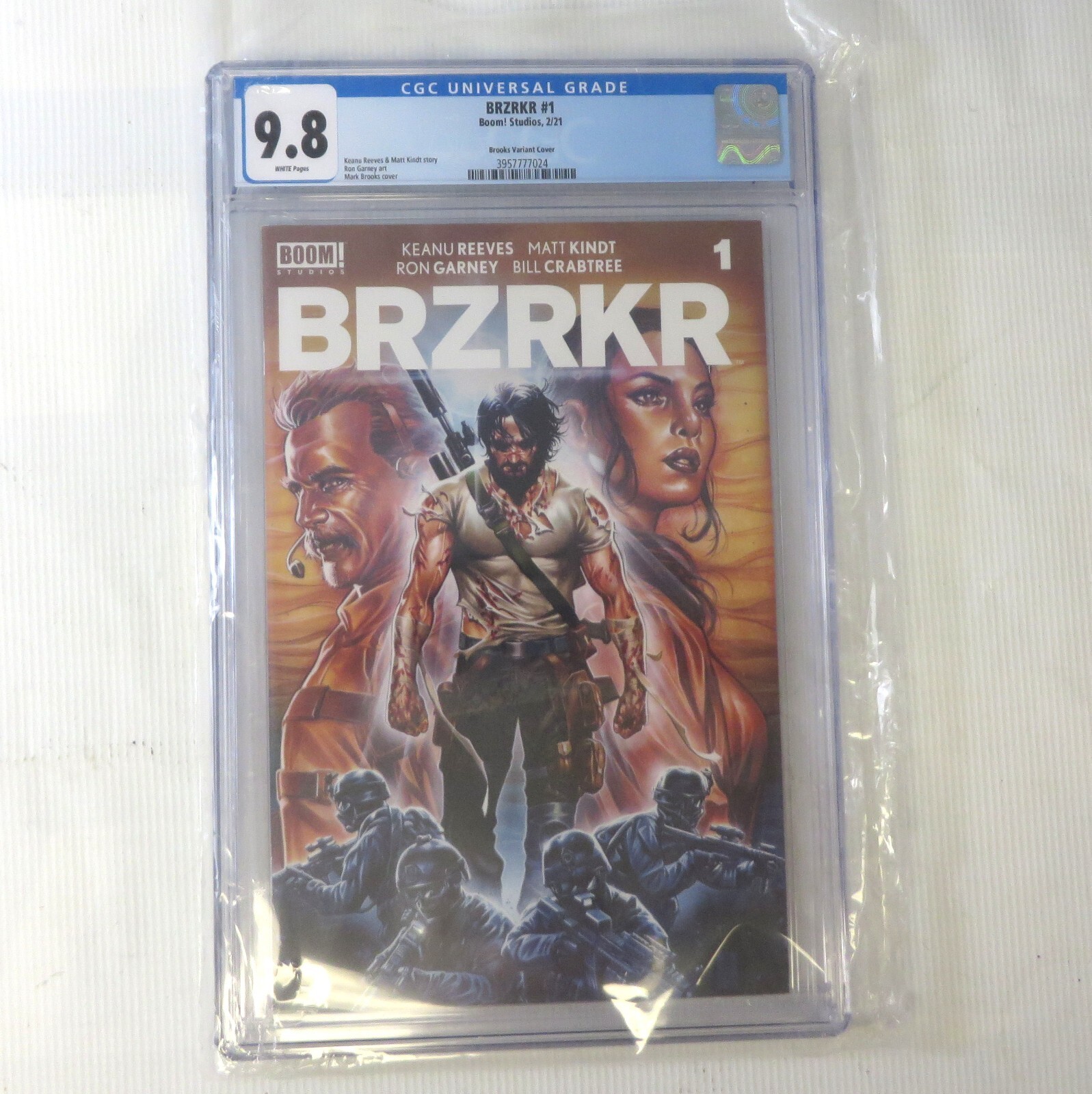BRZRKR (Berzerker) #1 (Brooks Foil Variant) Value - GoCollect