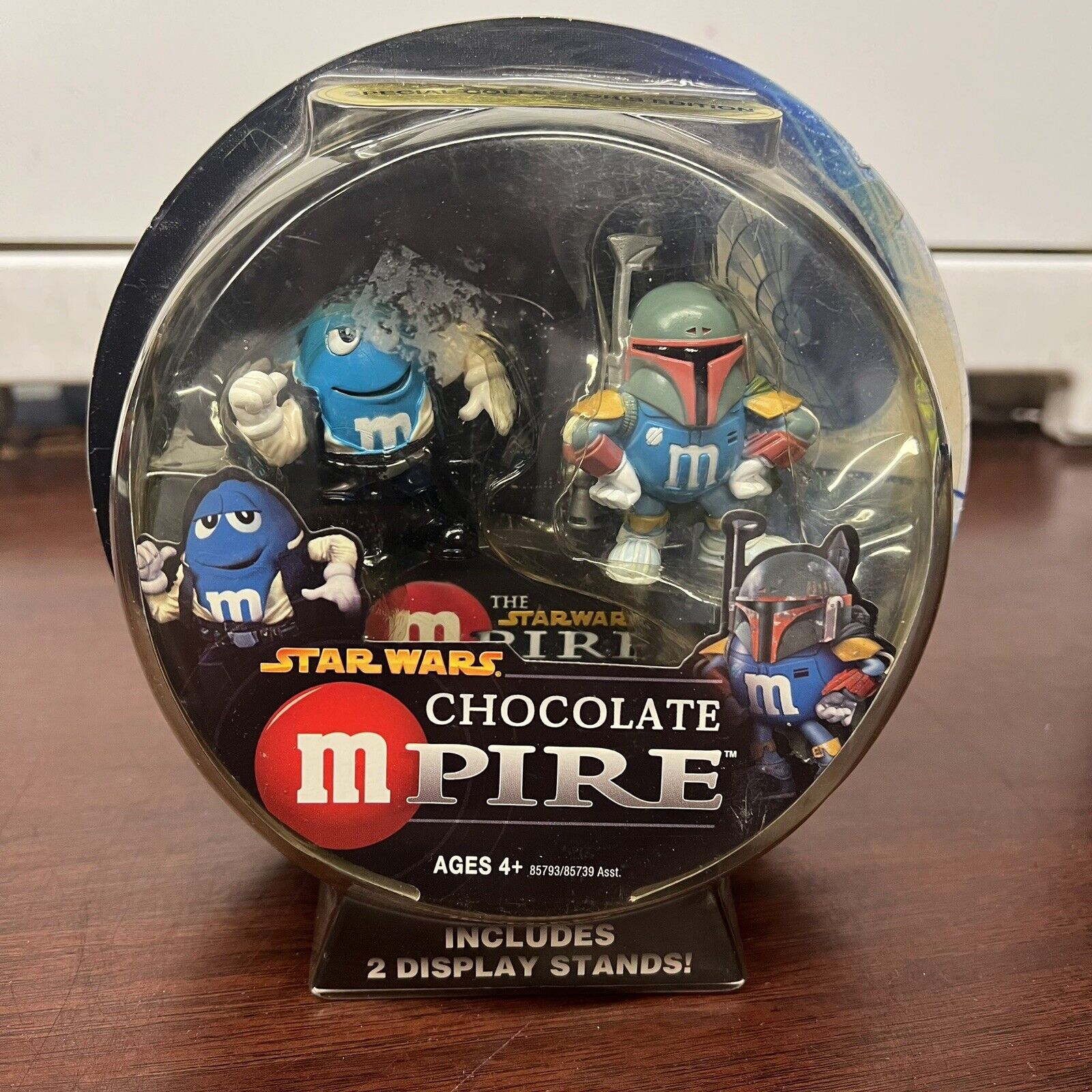 Star Wars Chocolate Mpire ~ Han Solo & Boba Fett M&M's Hasbro 2005 New Sealed