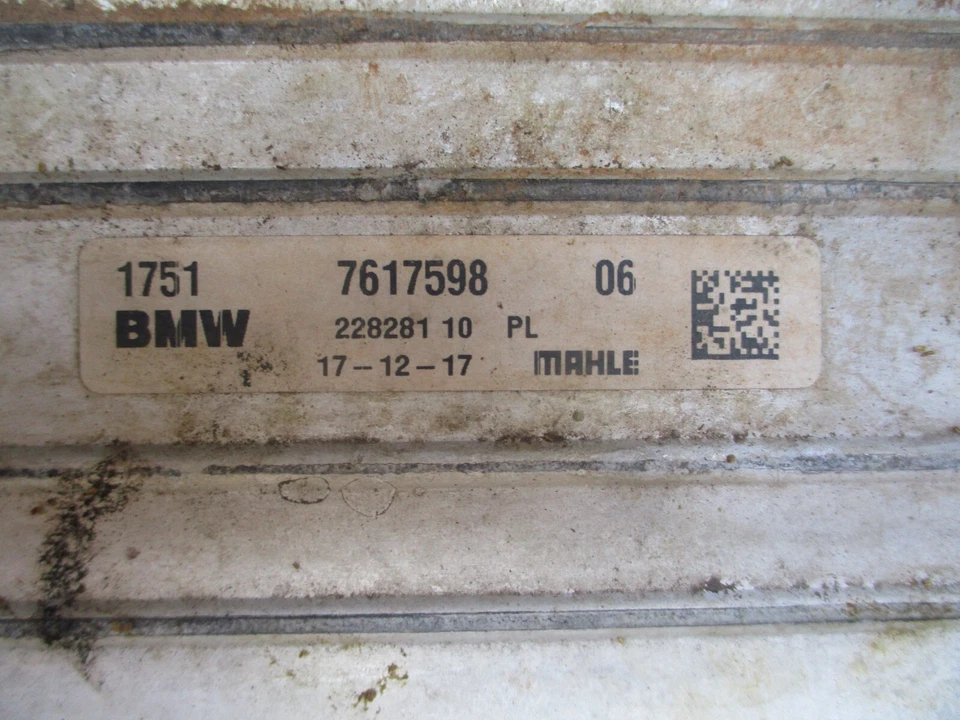 2016 2017 2018 2019 BMW X2 INTERCOOLER OEM - Изображение 4 из 4