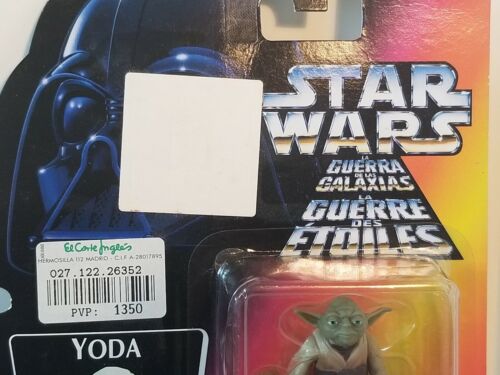 Kenner Star Wars Yoda Action Figure Toy Multi Lingual Packaging Vintage - Picture 2 of 7