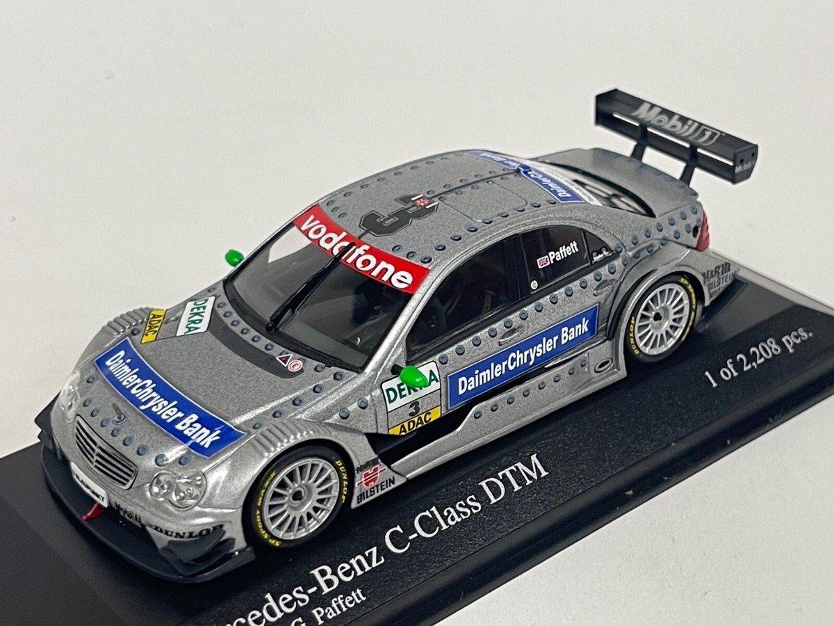 1/43 Minichamps Mercedes C DTM 2005 Team AMG G.Paffett car #3