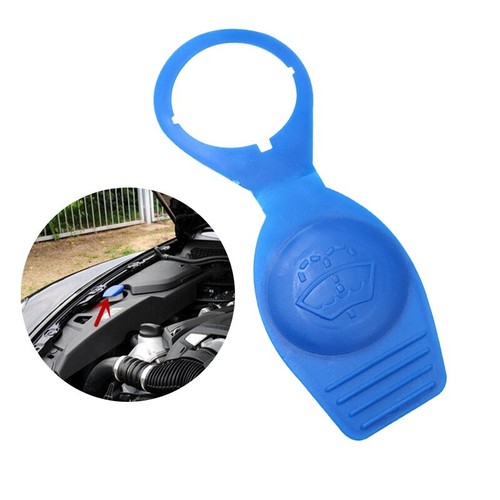 Windshield Wiper Washer Fluid Reservoir Bottle Tank Cover For Porsche Cayenne - Picture 8 of 11