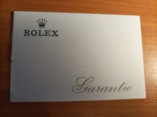 Garanzia Rolex 1972 tutti i modelli tedeschi in buone condizioni