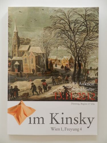 Alte Meister 13 11 2012 im Kinsky Wien Freyung 93 Auktion Katalog - Bild 1 von 1