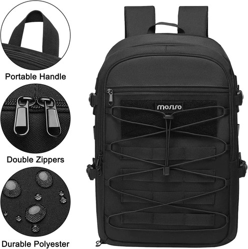 15-16 inch Camera Backpack Bag DSLR/SLR/Mirrorless Photography 3 Layers Tactical - Picture 162 of 163