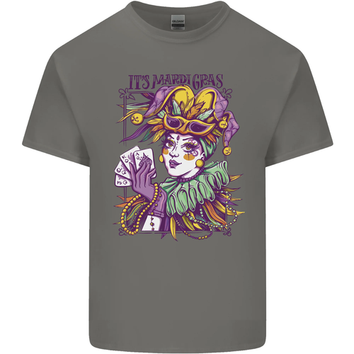 Its Mardi Gras Carnival Mens Cotton T-Shirt Tee Top - Picture 74 of 101