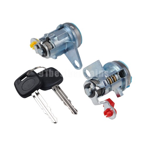 Door Lock Cylinder For Toyota Corolla 1993-1997 1.6 1.8L 69051-12340 69052-12360 - Picture 4 of 9