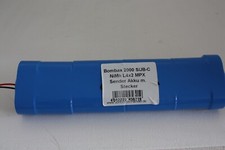 Bombax 9,6V/2000mAh SubC NiMh L4x2 4er Racing MPX Sender m. Stecker