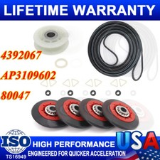 4392067 Dryer Maintenance Kit for Whirlpool AP3109602 80047 AH373088 EA373088 
