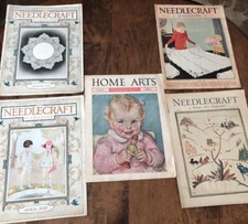 Vintage Needlecraft The Home Arts  Magazines 1927-3, 1932, 1936 lot 5 