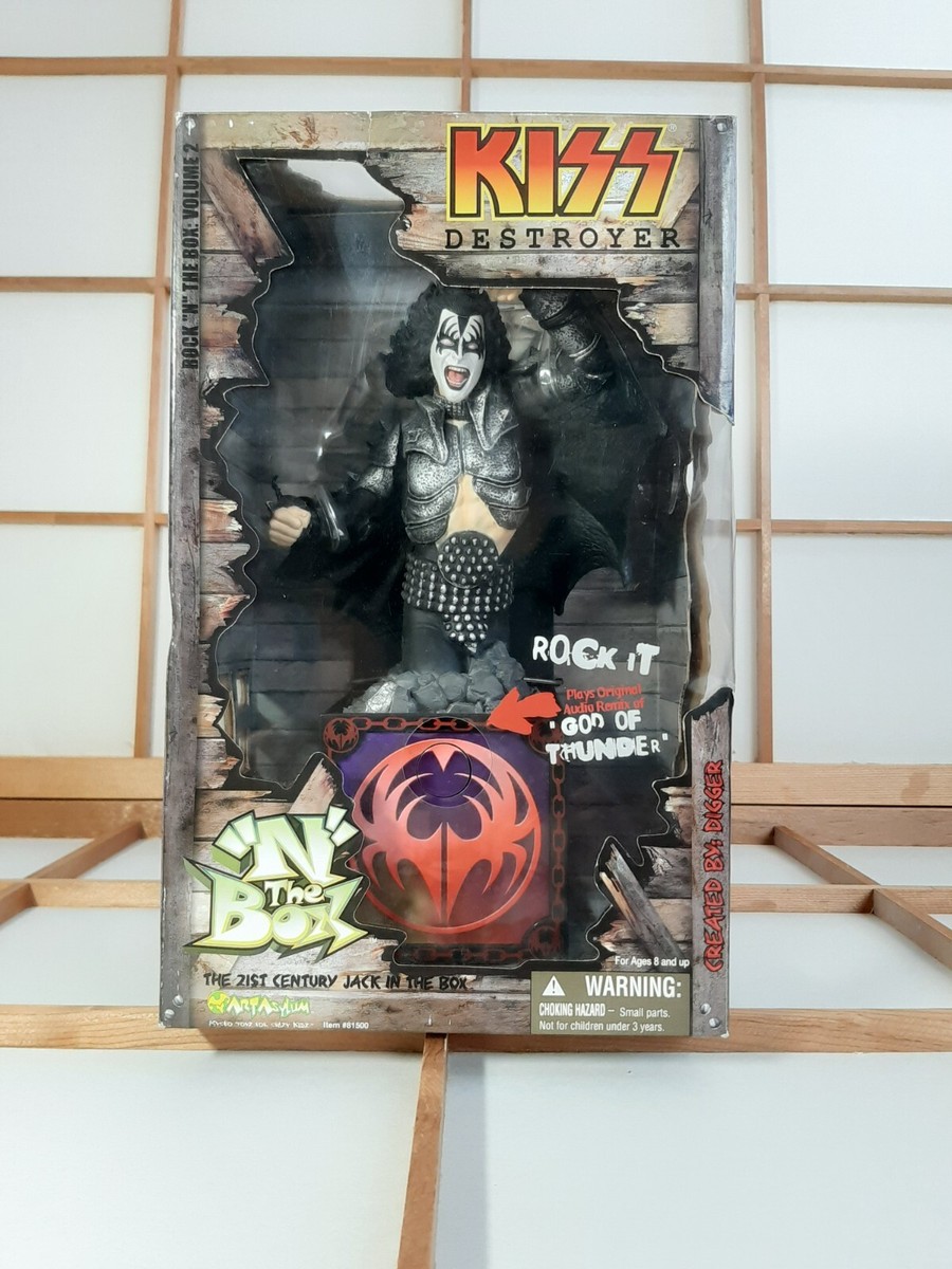 ミュージシャン Art Asylum KISS DESTROYER N The Box Kiss Destroyer 