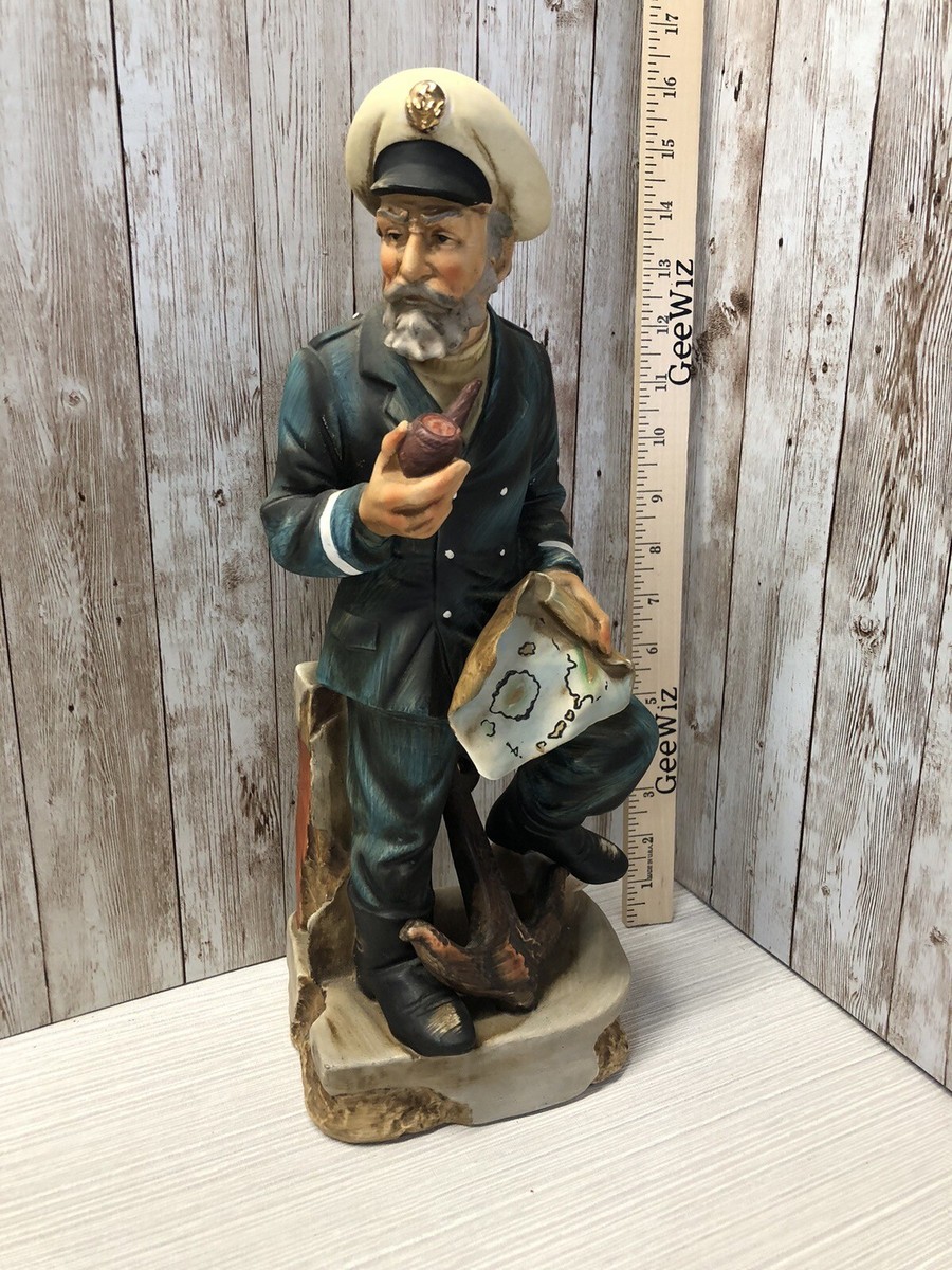 Norleans Japan　ノーリアンズ　ビンテージ　漁師の人形 Vintage Norleans Boy Fishing Bisque Ceramic Figurine Japan