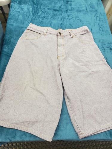 Sean John Mens Purple Jean Shorts Size 