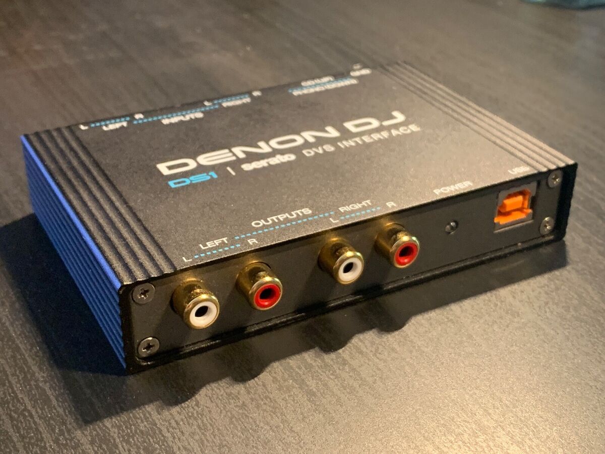 Denon DJ DS1 Serato Pro DVS interface refurbished with new Denon DJ DS1 Serato Pro DVS interface refurbished with new