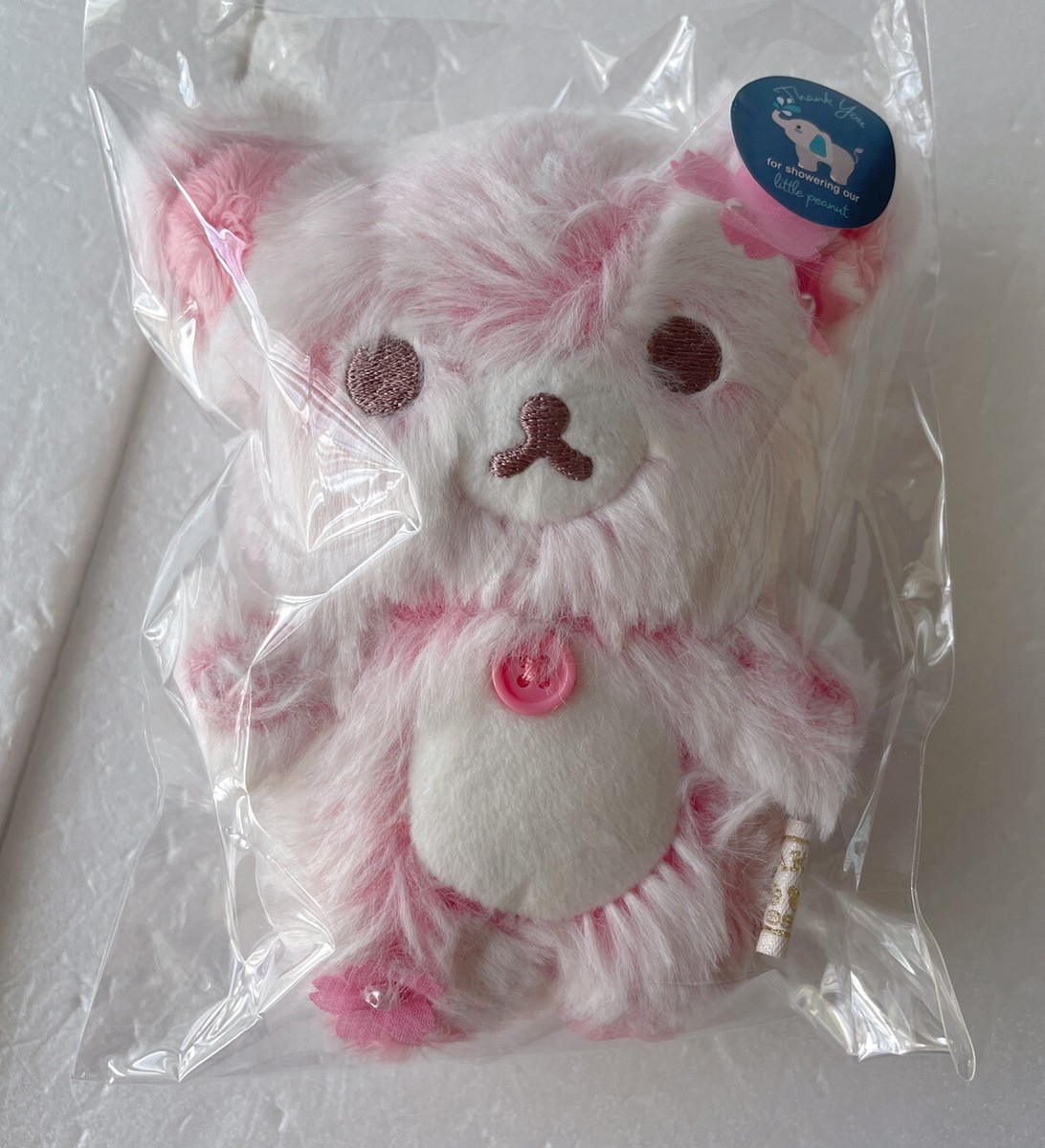 ビリヤードラシャークロス 限定色CPBA  SAKURA PINK希少 San-X Korilakkuma Sherbet Plush Doll Mascot Sakura Pink XS Size