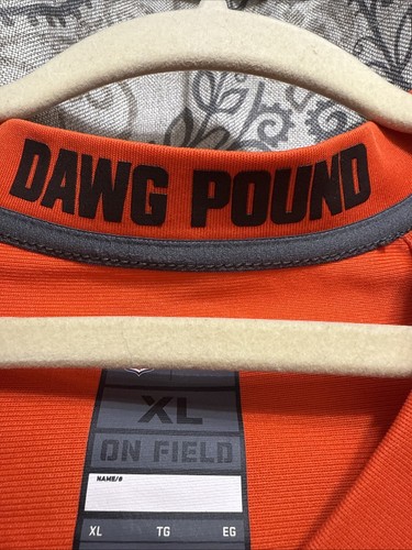 Nike NFL Cleveland Browns Baker Mayfield #6 Jersey Orange Color Rush Men's XL - Picture 6 of 12