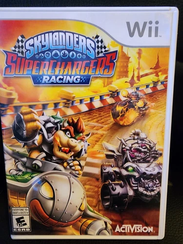 * Nintendo Wii Activision SuperChargers Racing Skylanders works in WiiU Wii U