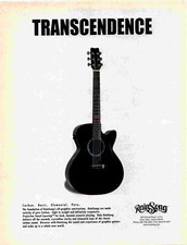 PPOT1  11X8 ADVERT/PICTURE - RAINSONG TRANSCENDENCE GUITAR