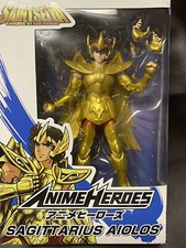 Figura de acción Bandai Anime Heroes Caballeros del Zodiaco Sagitario Aiolos 6,5"
