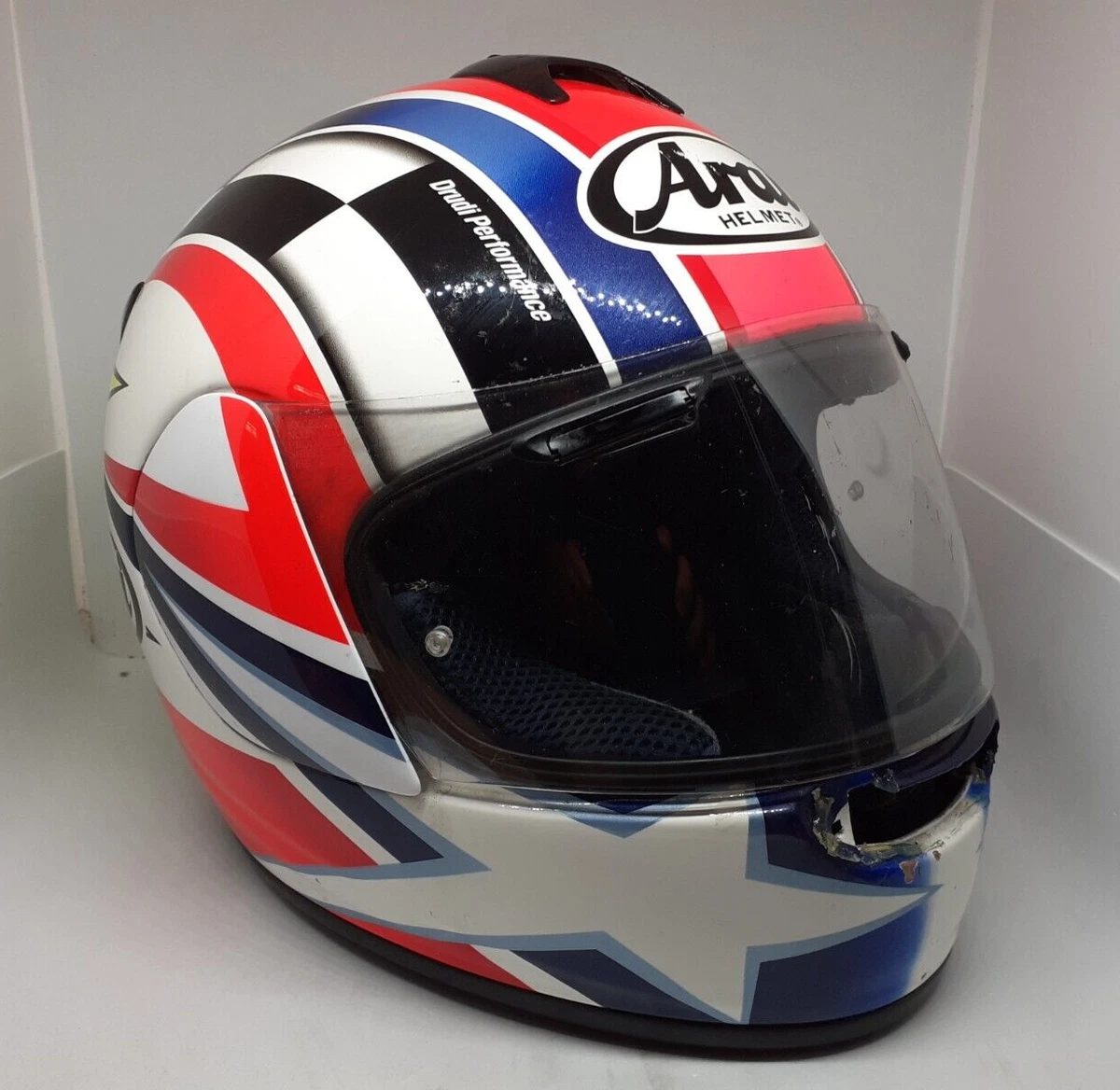 CASCO HELMET Arai replica Kevin Schwantz CHASER SIZE L 59 60 DRUDI