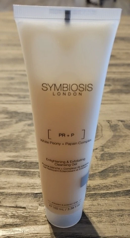 SYMBIOSIS London Brightening & Exfoliating Cleansing Gel 100 ml 3.38 oz