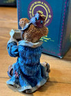 Boyds Bears and Friends Bearstone Nativity Series # 2 Wilson as Melchior w/ Gold — photo 3