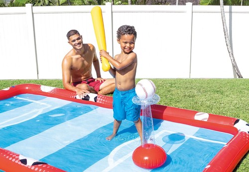 Intex Action Sports Play Centre Kids Paddling Pool Outdoor Garden Pool - Picture 4 of 4