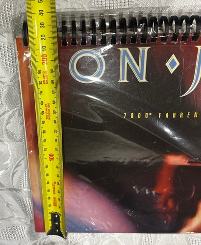 BON JOVI 7800 FAHRENHEIT Note Book Paperback Vintage Sealed School NEW - Picture 3 of 11