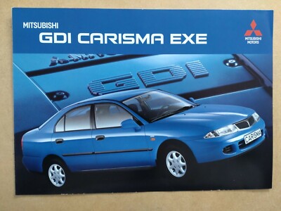 Mitsubishi GDI Carisma EXE Prospekt 10.1998