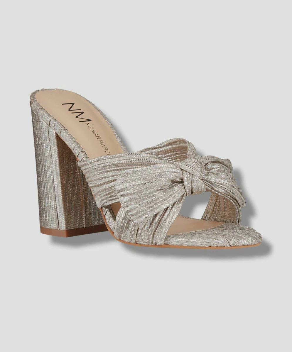 Neiman marcus hotsell silver shoes